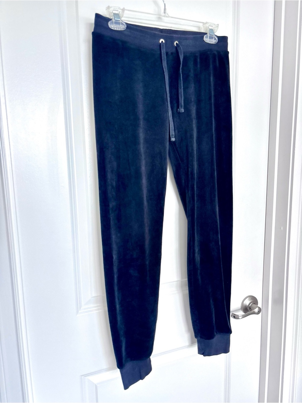 Y2K Juicy Couture Black Label Velour Sweatpants 2000s Joggers Streetwear